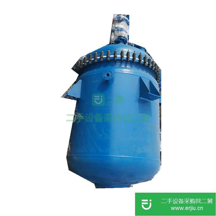 出售大型化工廠 10立方搪瓷反應釜30臺