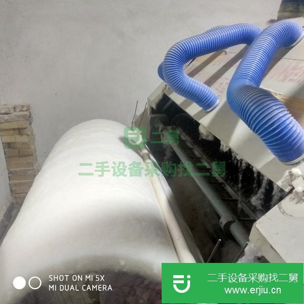 轉讓二手的梳理機電腦絎縫機彈花機