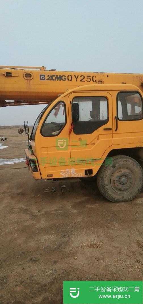 轉讓二手的九成新的07年12徐工20吊車