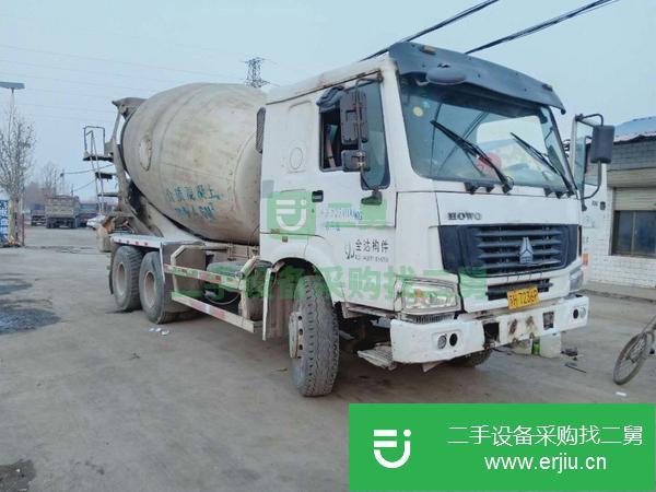 轉讓賣豪沃大12方二手混凝土攪拌罐車