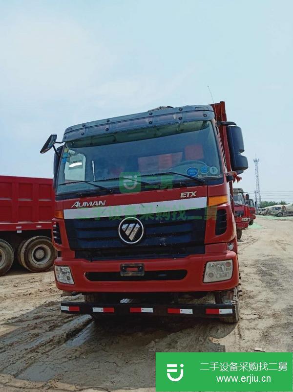轉讓急售17年歐曼自卸車 375馬力 前四后八輪
