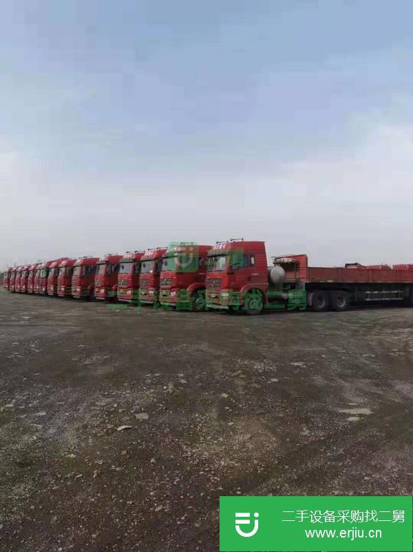 轉(zhuǎn)讓處理一批陜汽德龍新M3000燒氣牽引車