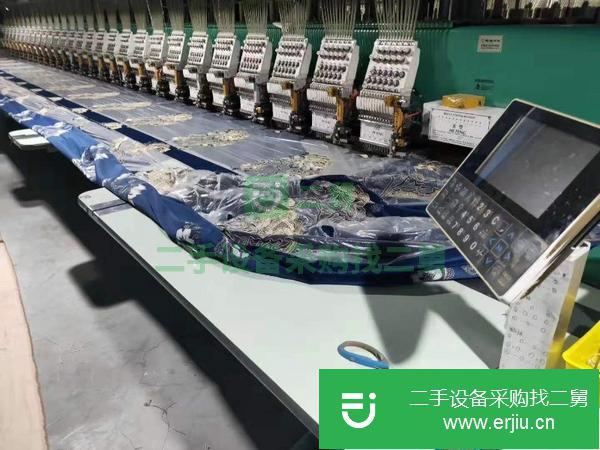 低價轉(zhuǎn)讓信勝9針24頭350頭距半高速剪線機4臺