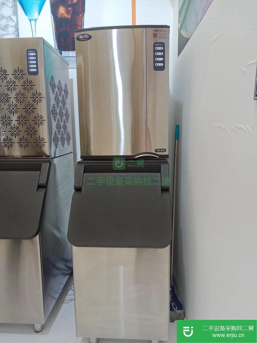 出售二手的九成新的夏雪大型制冰機300公斤