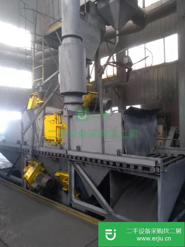 轉(zhuǎn)讓小通過式拋丸機(jī)拋小件方便好用接電就可以干活