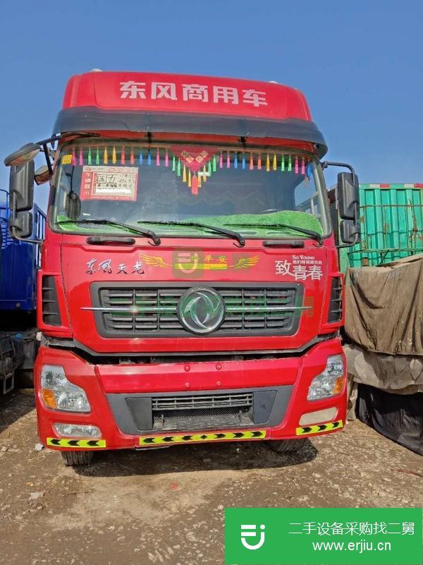 低價轉讓17年東風天龍牽引車 450馬力 雙驅輕體
