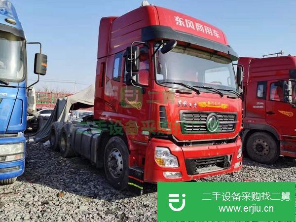 急轉(zhuǎn)二手國五 東風(fēng)天龍輕體雙驅(qū)450馬力牽引車