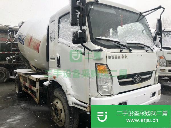 轉(zhuǎn)讓二手無手續(xù)小型攪拌車 豪曼16年大6方攪拌車