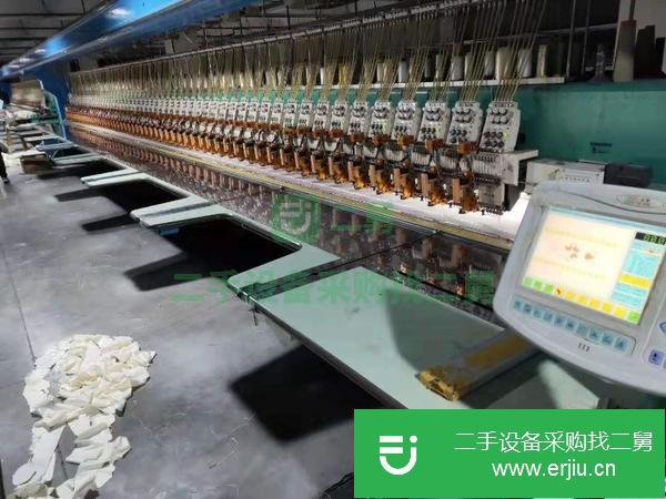 低價轉(zhuǎn)讓信勝9針24頭350頭距半高速剪線機4臺