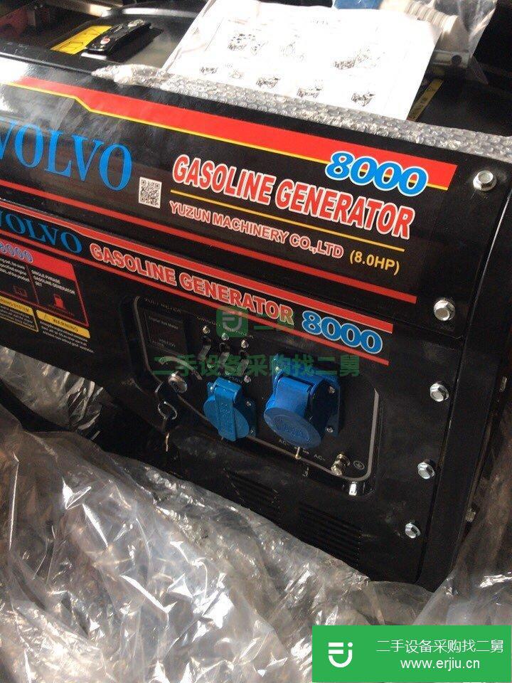 轉(zhuǎn)讓出售volvo 8000 發(fā)電機 汽油 380 22