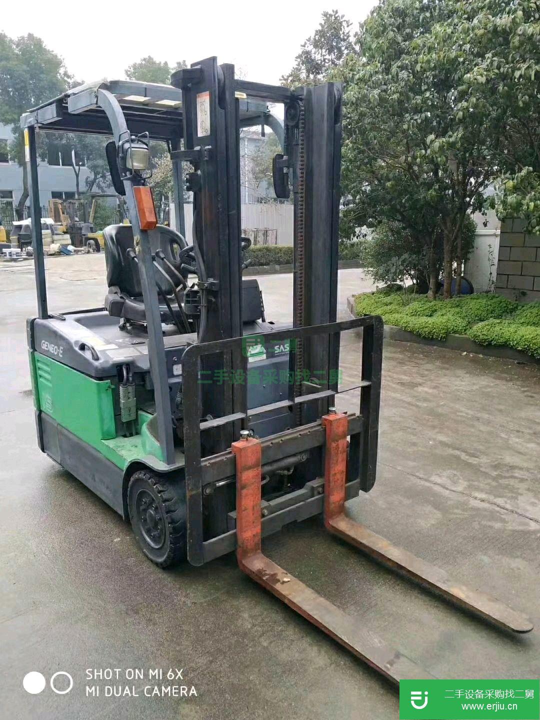 低價轉讓一臺1.5噸電動叉車，二手電動叉車便宜處理