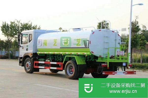 轉讓國六東風14方灑水車可帶霧炮