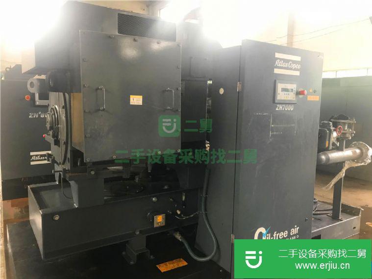 轉讓:二手阿特拉斯ZH7000離心式空氣壓縮機9成新