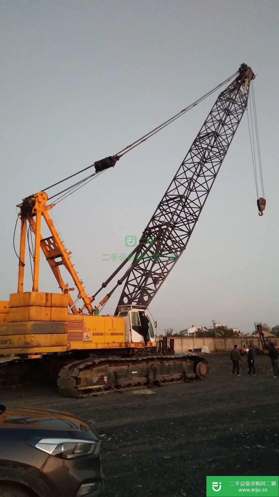 出售日立住友200噸履帶起重機200噸履帶吊車