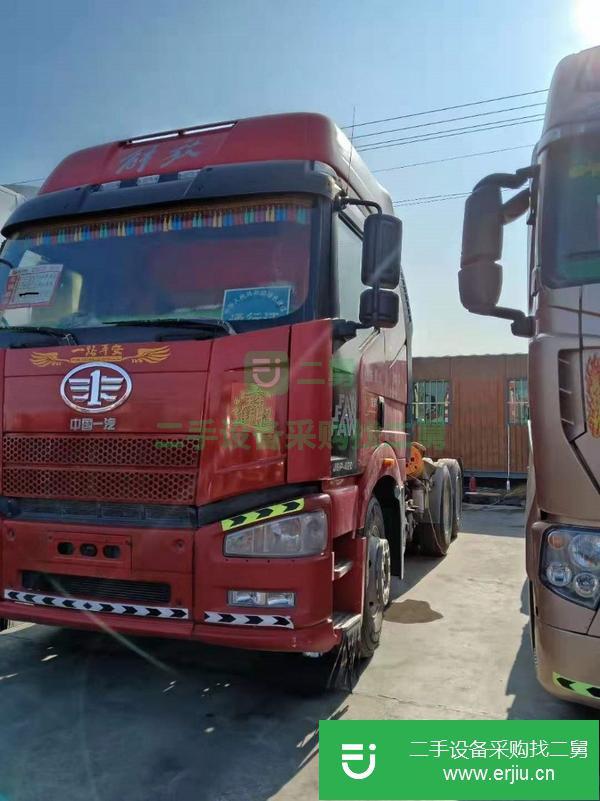 急轉14年解放牽引車 420馬力 雙驅輕體