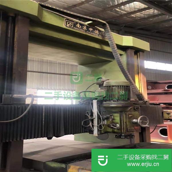 轉(zhuǎn)讓機械廠急售二手[南京中德1.6x6米龍門銑床]二手龍門銑