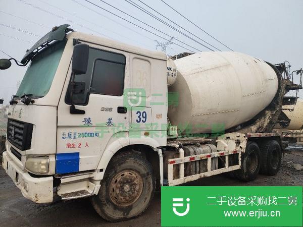出售大12方豪沃攪拌車 國三排放 手續齊全 包提檔過戶