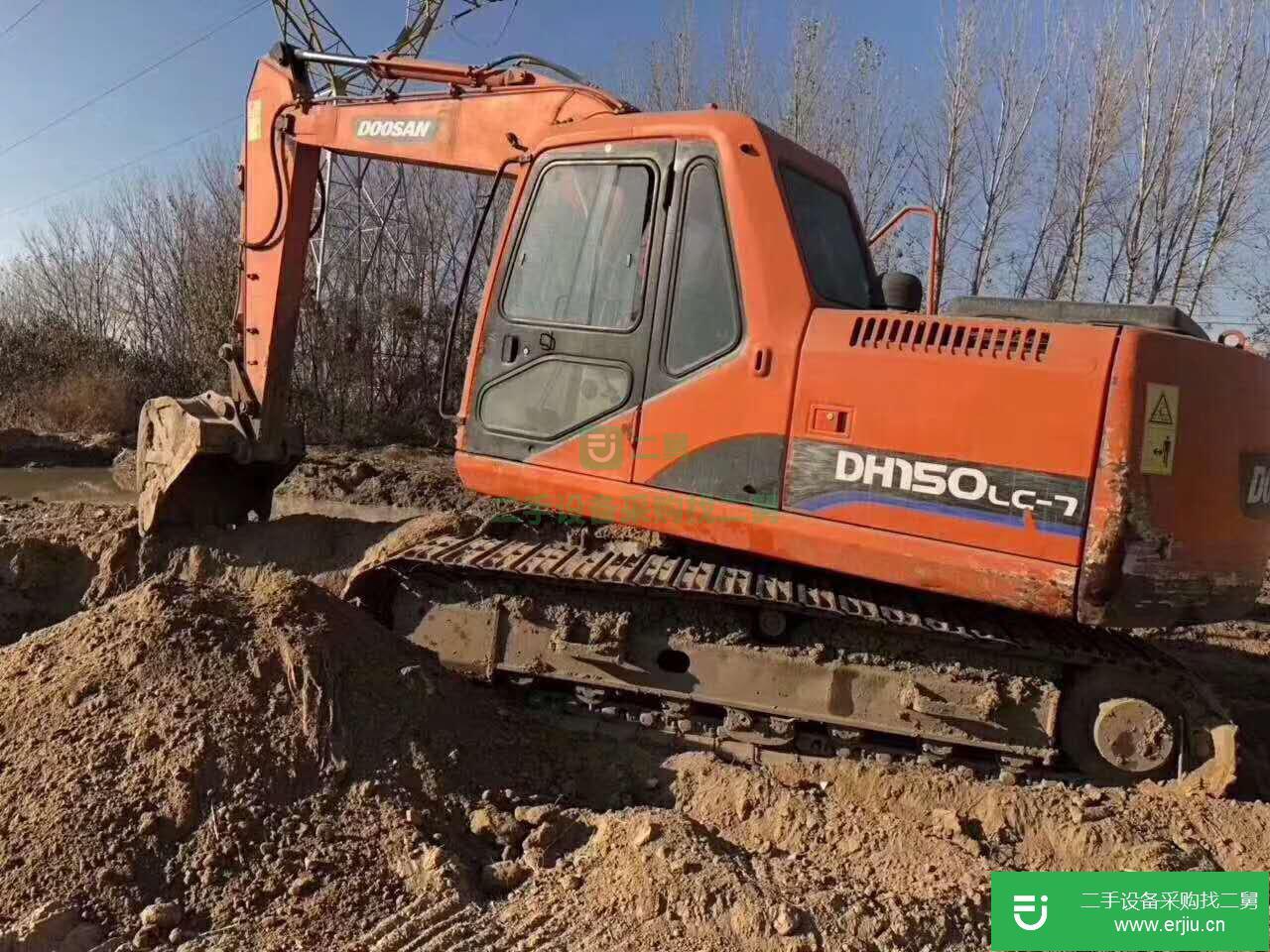 急轉個人斗山 DH150 二手挖掘機土方機器