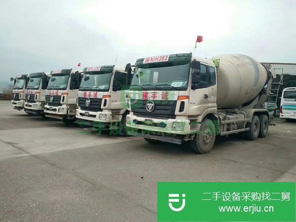 轉讓二手的19年歐曼大14方，l 9上裝攪拌車