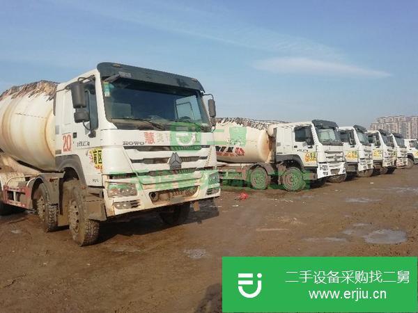轉讓十臺國五豪沃亞特上裝大20方攪拌車