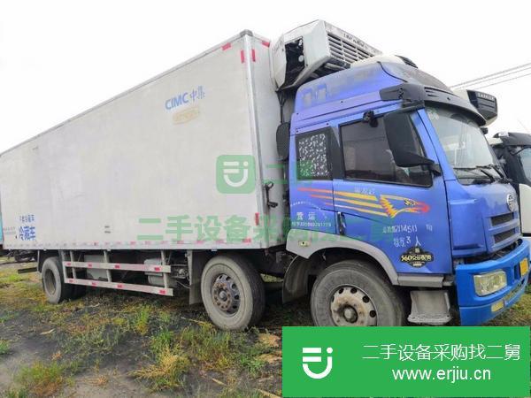 轉讓解放牌冷藏車,九米六