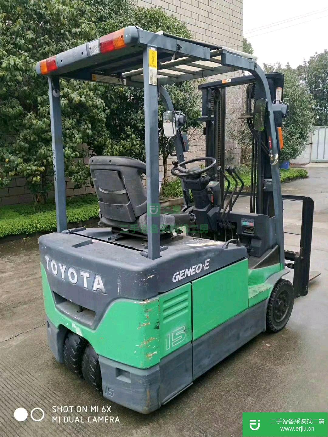 低價轉讓一臺1.5噸電動叉車，二手電動叉車便宜處理