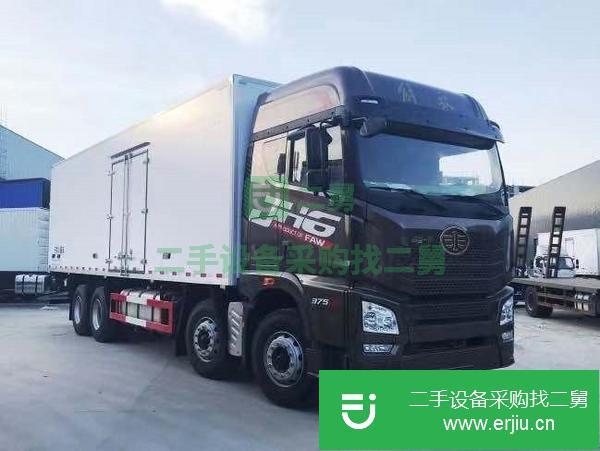 轉(zhuǎn)讓低價(jià)處理9.6米解放JH6蔬菜水果配獨(dú)立進(jìn)口開(kāi)利冷藏車(chē)
