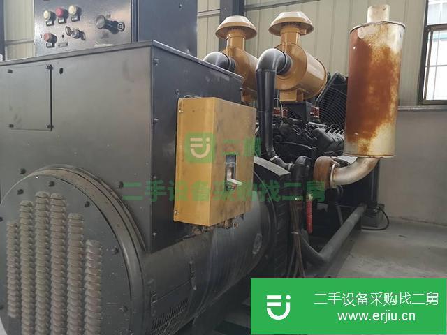 淄博二手發電機組低價處理二手六百千瓦發電機組出售