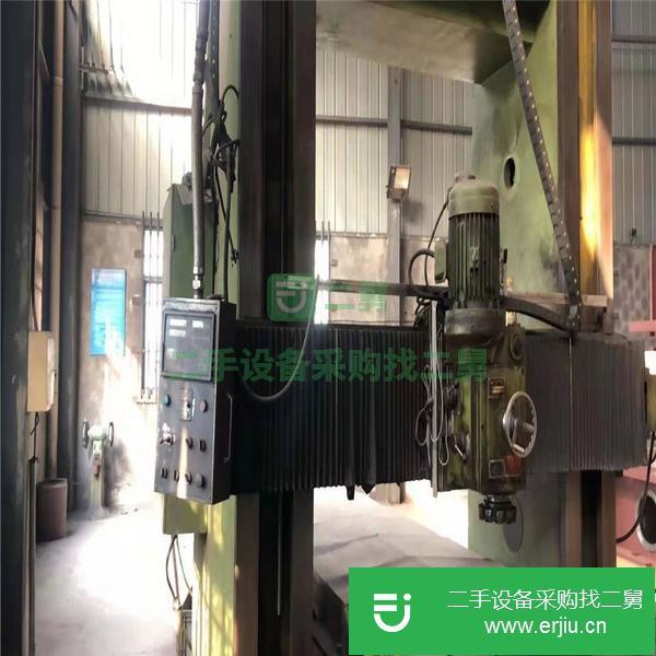 轉(zhuǎn)讓機械廠急售二手[南京中德1.6x6米龍門銑床]二手龍門銑