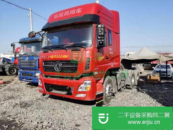 急轉(zhuǎn)二手國五 東風(fēng)天龍輕體雙驅(qū)450馬力牽引車