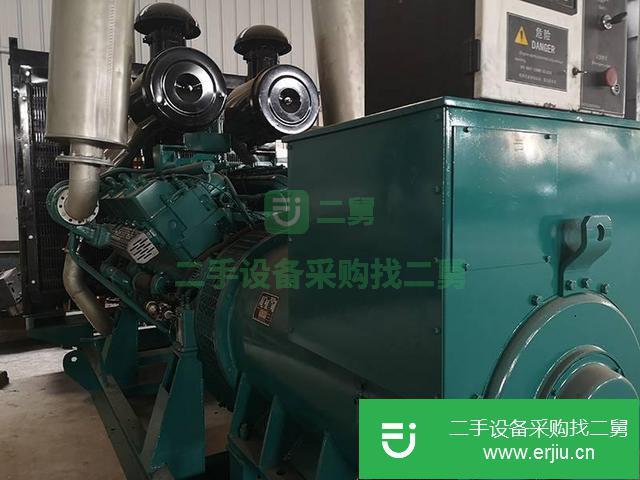 淄博二手發電機組低價處理二手六百千瓦發電機組出售