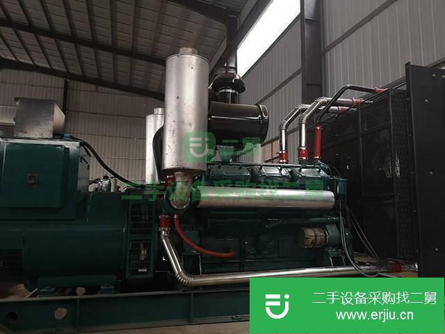 淄博二手發電機組低價處理二手六百千瓦發電機組出售