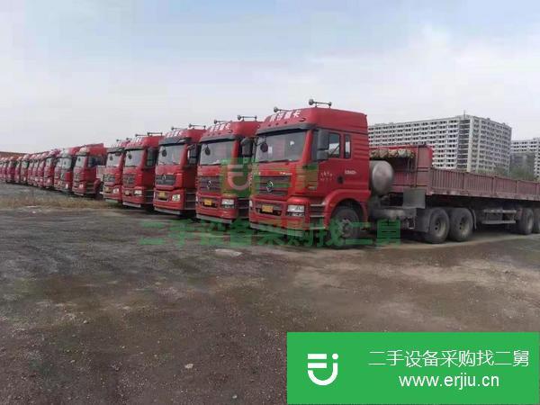 轉(zhuǎn)讓處理一批陜汽德龍新M3000燒氣牽引車