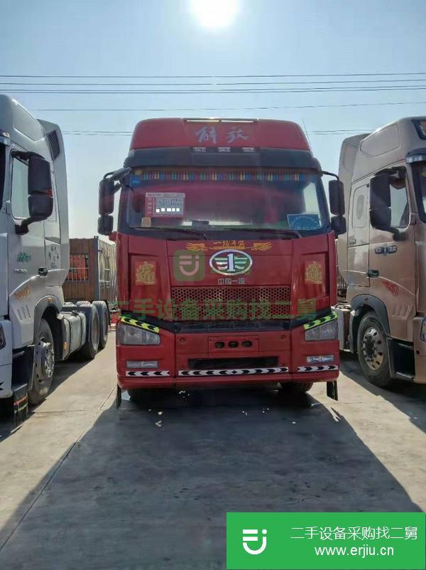 急轉14年解放牽引車 420馬力 雙驅輕體