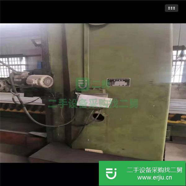 工廠轉型賠本出售[南京中德1.6x6米龍門銑床]二手龍門銑