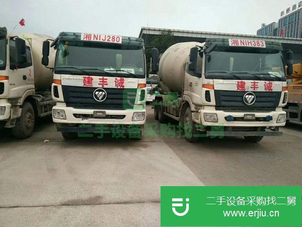 轉讓二手的19年歐曼大14方，l 9上裝攪拌車