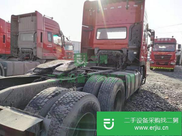 急轉(zhuǎn)二手國五 東風(fēng)天龍輕體雙驅(qū)450馬力牽引車