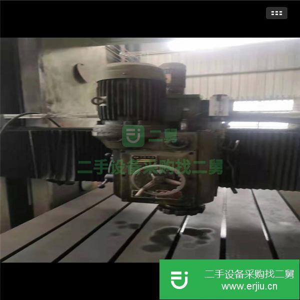 工廠轉型賠本出售[南京中德1.6x6米龍門銑床]二手龍門銑