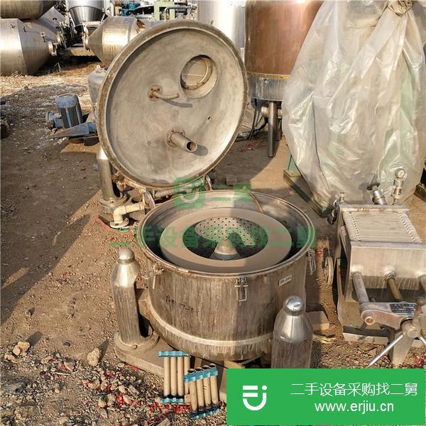 轉讓二手平板吊帶離心機 二手PD型平板式吊袋卸料離心機