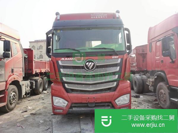 轉讓二手19年歐曼EST雙驅510馬力牽引車