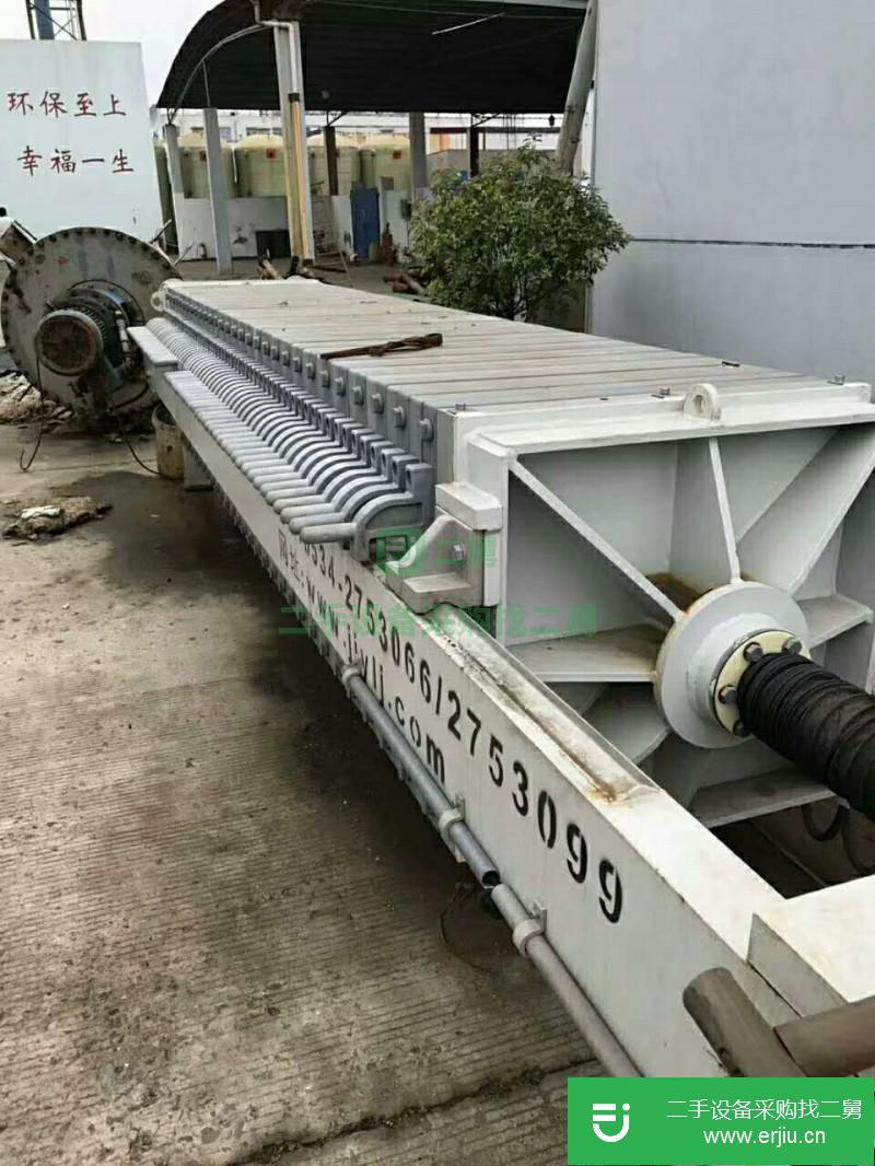 出售二手景津液壓自動拉板壓濾機