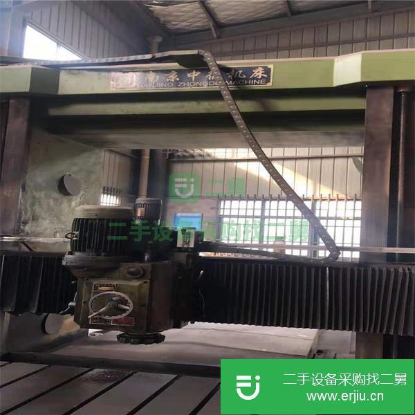 轉(zhuǎn)讓機械廠急售二手[南京中德1.6x6米龍門銑床]二手龍門銑