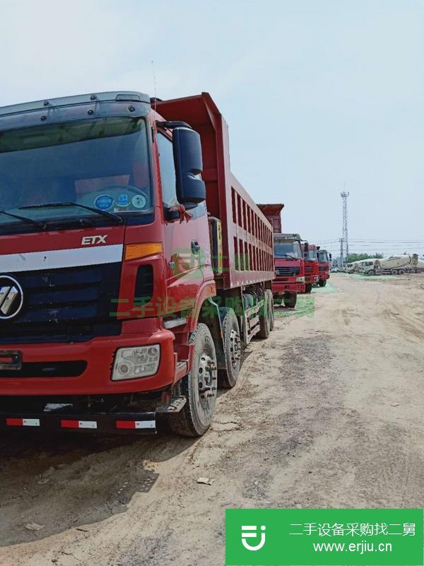 轉(zhuǎn)讓急售一批國五歐曼自卸車 375馬力 前四后八輪