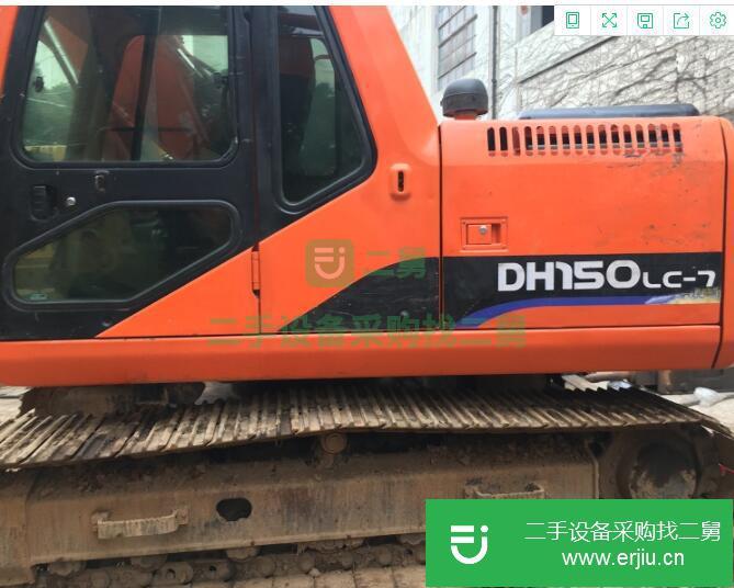 出售斗山二手挖掘機 斗山150-7二手挖掘機