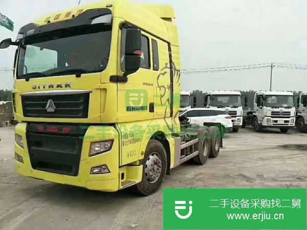 轉(zhuǎn)讓二手國(guó)五汕德卡牽引車