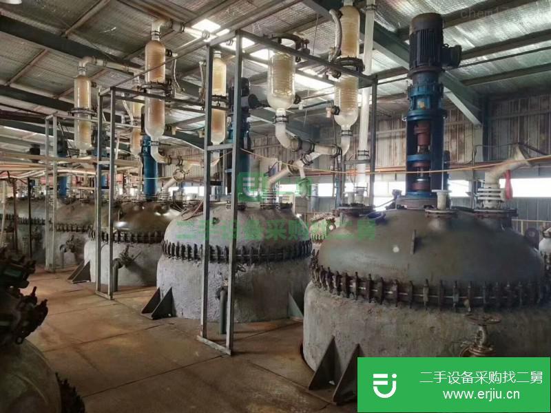 出售搪瓷反應(yīng)釜 電加熱500L搪玻璃反應(yīng)釜