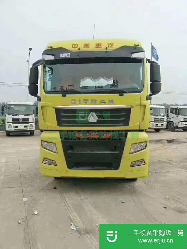 轉(zhuǎn)讓二手國(guó)五汕德卡牽引車