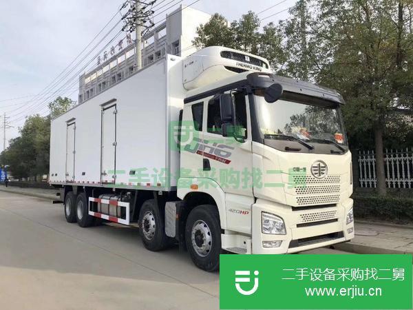 轉讓低價處理解放J6P冷藏車9米6冷藏車質量好價格便宜包上戶