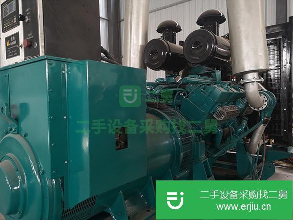 二手五百千瓦柴油發(fā)電機(jī)組轉(zhuǎn)讓出售閑置九成新