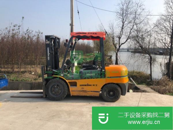 轉讓3噸半自動檔龍工叉車